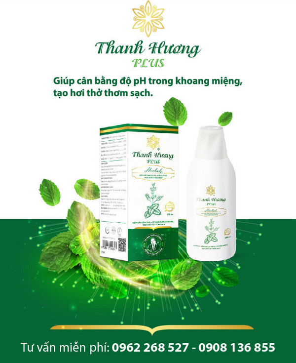 Thanh Hương Plus sản phẩm hỗ trợ điều trị hôi miệng hiệu quả