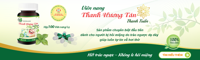 viên nang Thanh Hương Tán điều trị hôi miệng