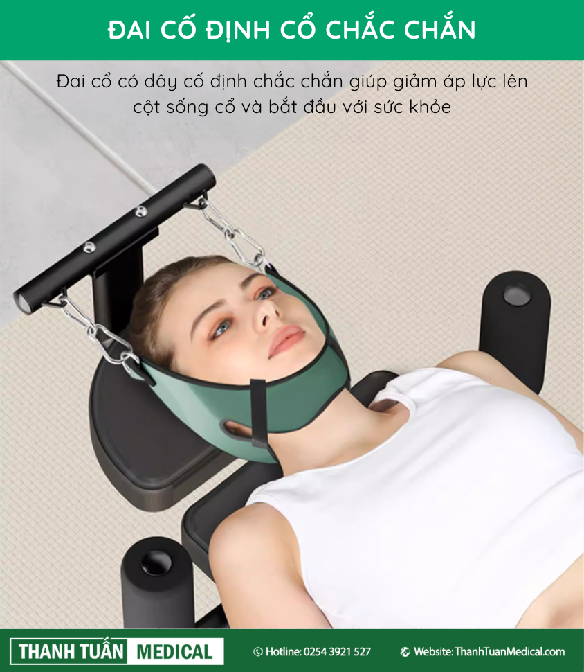 Äai dùng để kéo giãn cá»™t sống cổ Äai dùng để kéo giãn cá»™t sống cổ