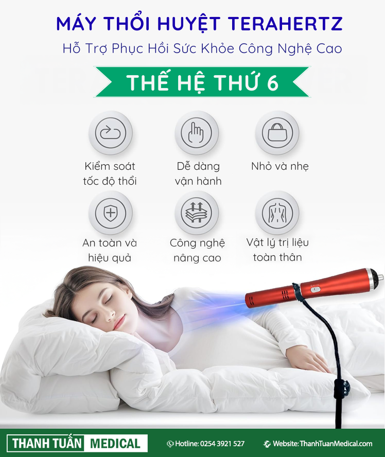 Máy thổi huyệt Terahertz Healix M6 Máy thổi huyệt Terahertz Healix M6