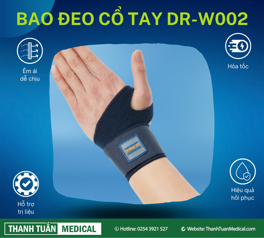 Bao đeo cổ tay co giản Dr.Med DR-W002