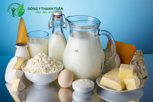 Bệnh viêm xoang không nên ăn thực phẩm từ sữa