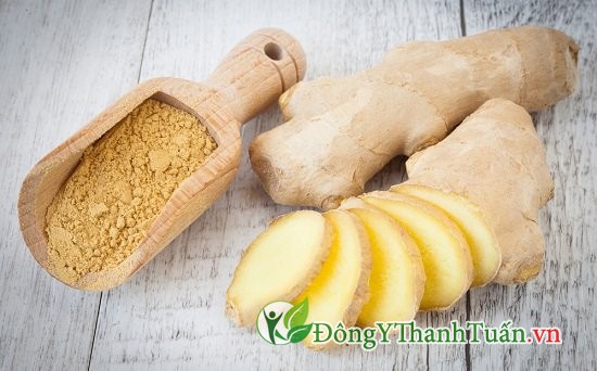 Cách chữa viêm mũi dị ứng từ gừng tươi