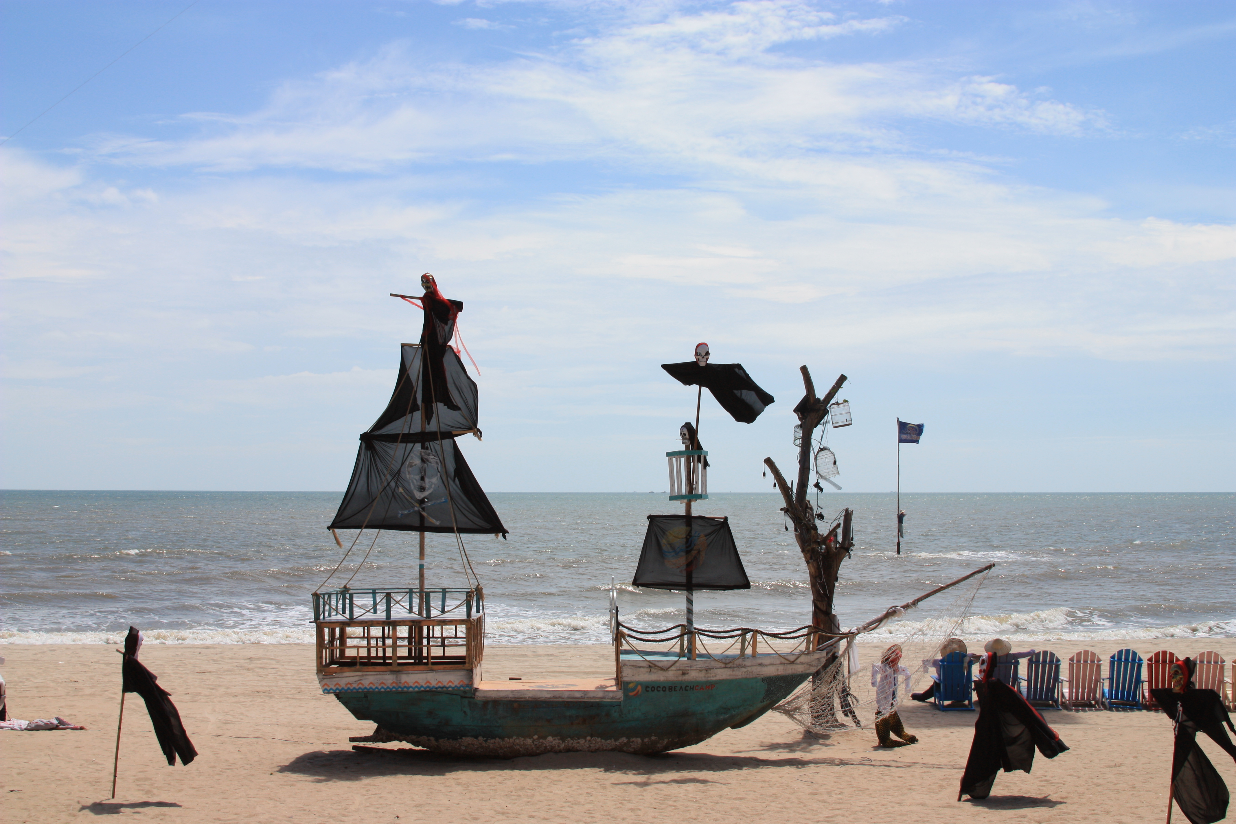 Cách trang trí tại coco beach camp