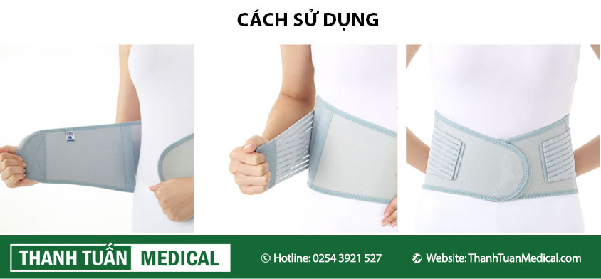 Cách sử dụng đai lưng bụng đàn hồi Dr.Med DR-B021