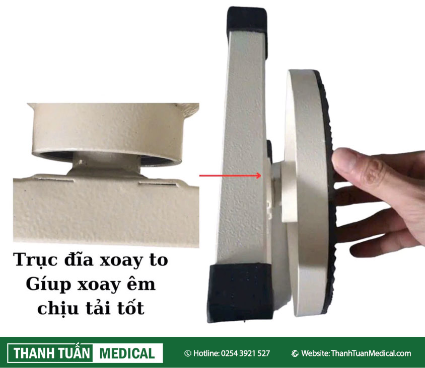 Trục đĩa xoay to