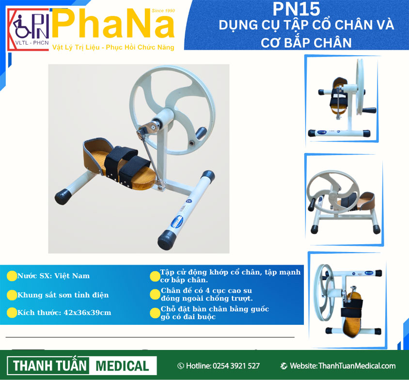 Dụng cụ tập cổ chân và khớp cổ chân Phana PN15