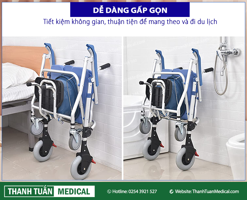 Dễ dàng gấp gọn