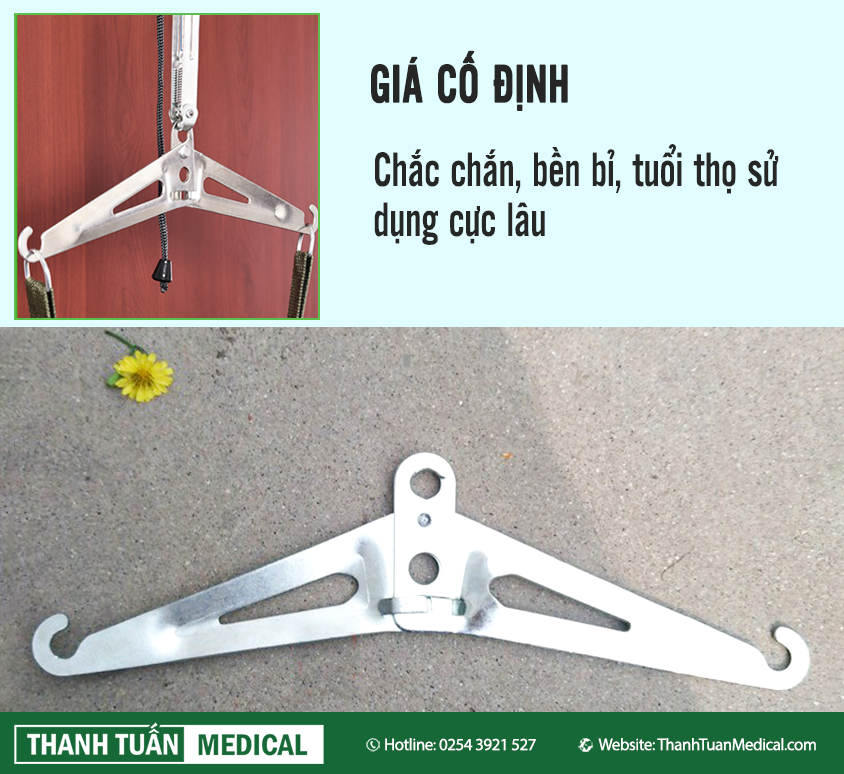 Giá cố định chắc chắn, bền bỉ