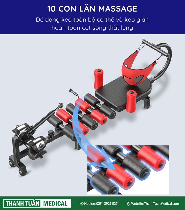 10 con lăn massage lớn