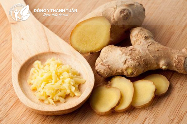 Cách chữa viêm mũi dị ứng từ gừng tươi