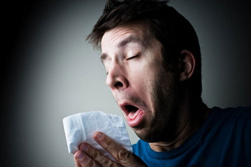 Hắt xì hơi là biểu hiện dễ thấy nhất của viêm mũi dị ứng