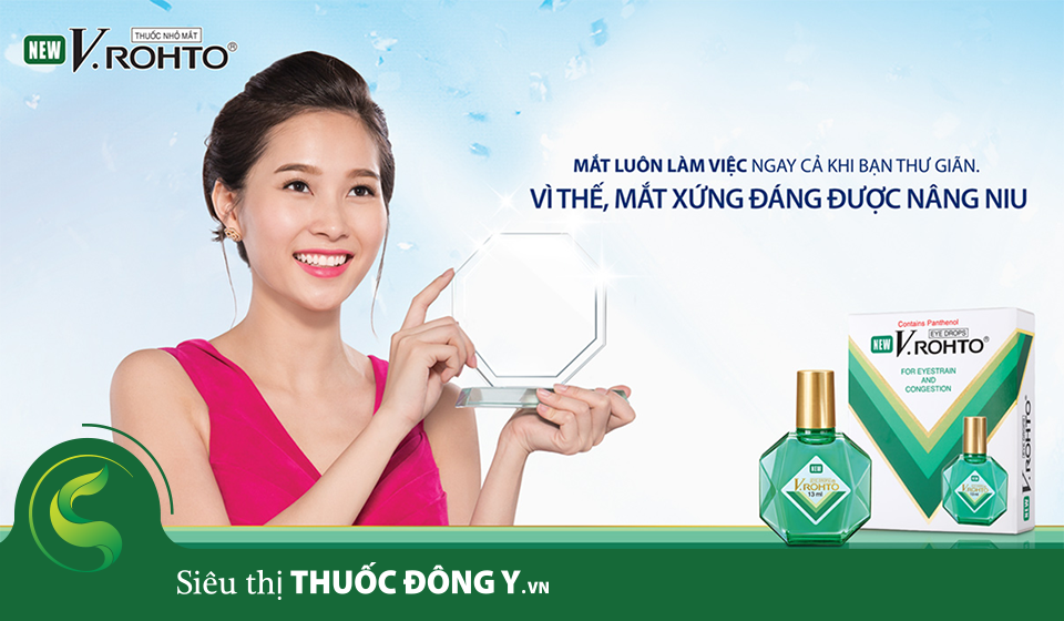 Thuốc nhỏ mắt New V.Rohto 13mL