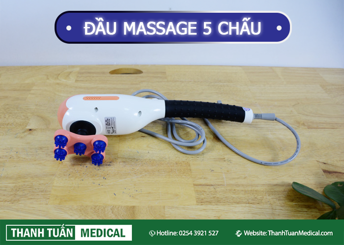 Đầu massage 5 chấu
