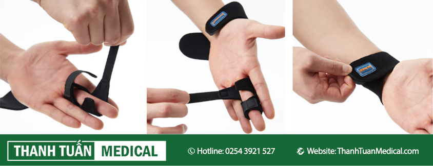Cách sử dụng đai nẹp ngón tay giữa Dr.Med DR-W132-2