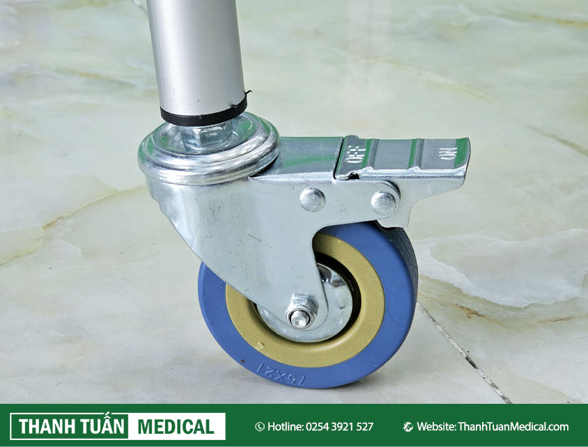 2 bánh xe sau xoay đa hướng – di chuyển êm ái 2 bánh xe sau xoay đa hướng – di chuyển êm ái