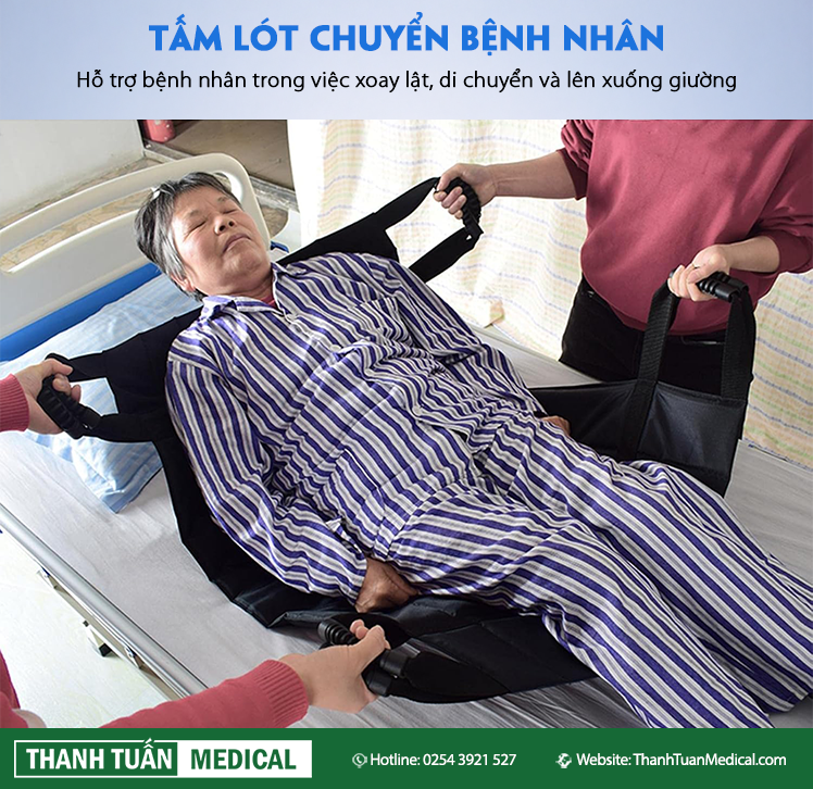Tấm lót chuyển bệnh nhân