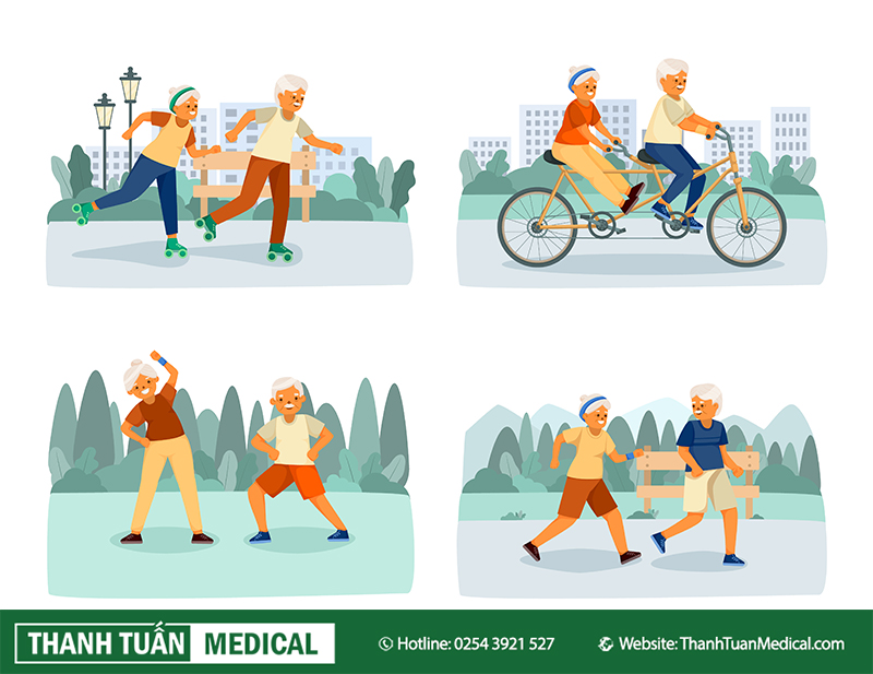 tập thể dục đều đặn