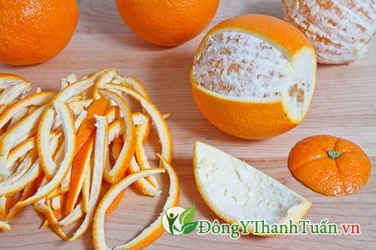 Trị viêm mũi dị ứng bằng vỏ cam