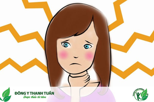 Triệu chứng bệnh viêm xoang là đau họng