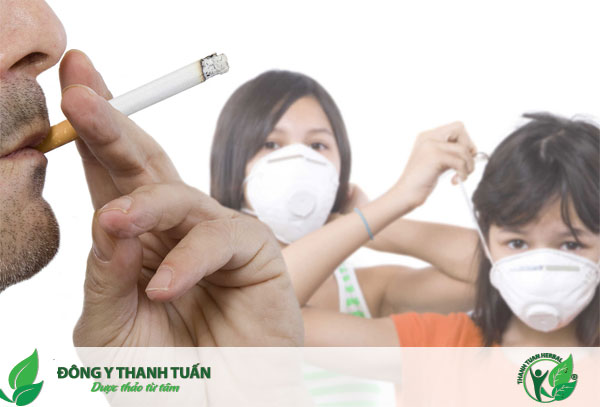 Viêm đa xoang từ khói thuốc lá