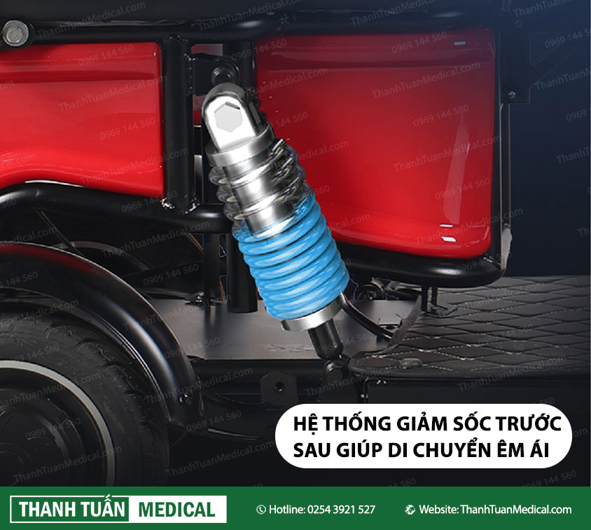 Hệ thống giảm sốc em ái, an toàn