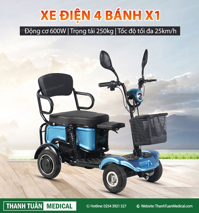 Xe Điện 4 Bánh X1