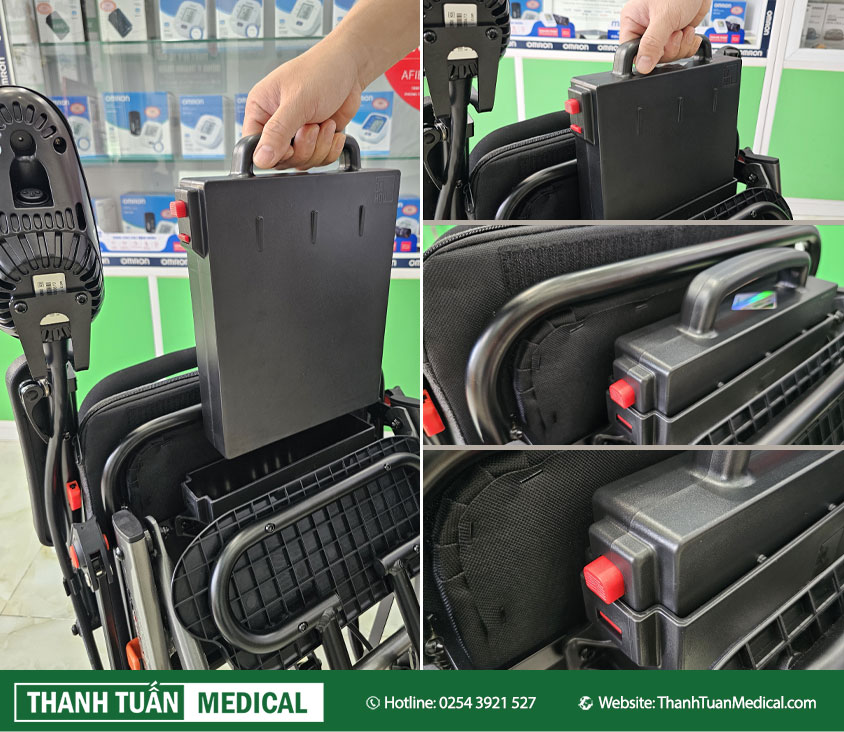 Pin Lithium 6AH có thể chạy được 6-8km cho mỗi lần sạc Pin Lithium 6AH có thể chạy được 6-8km cho mỗi lần sạc