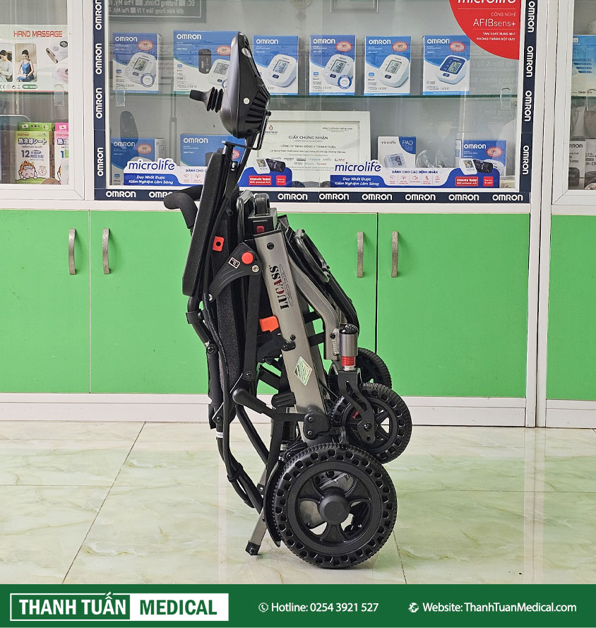 Có thể gấp lại, dễ dàng bỏ vào cốp ô tô Có thể gấp lại, dễ dàng bỏ vào cốp ô tô