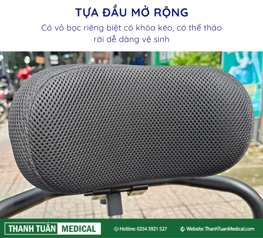 Tựa đầu có thể tháo rời