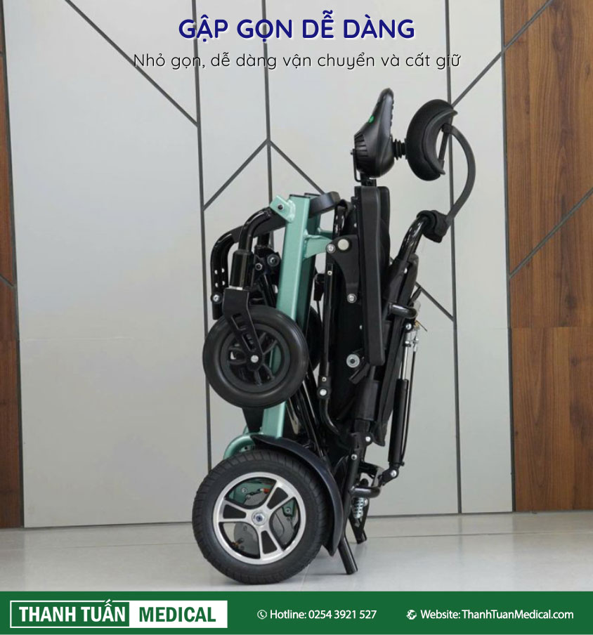 Gấp lại và cất giữ trong vài giây để mang lại sự tiện lợi tối đa Gấp lại và cất giữ trong vài giây để mang lại sự tiện lợi tối đa