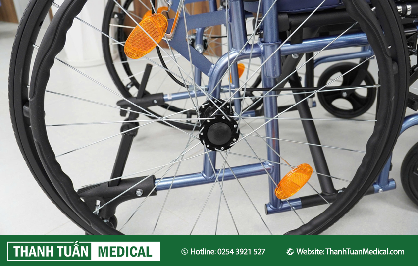 Bánh sau đặc 24 inch vành căm nan hoa Bánh sau đặc 24 inch vành căm nan hoa