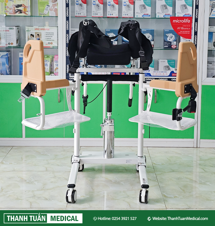 Xe mở rộng góc 180° có thể tách rời thành 2 mảnh Xe mở rộng góc 180° có thể tách rời thành 2 mảnh