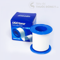 Băng Dính Cuộn Vải Lụa Y Tế Ugotana Loại 5cm x 5m - Băng Gạc Vết Thương, An Toàn Tiện Dụng Cho Gia Đình & Cơ Sở Y Tế