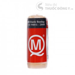 Băng Thun Y Tế 4 IN (3 Móc) QM  Elastic Bandage – Giúp Băng Ép Cầm Máu & Cố Định Trong Chấn Thương Cơ, Xương, Khớp