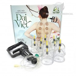 Bộ Giác Hơi Chân Không Đại Việt 12 Ly - Giác Hơi Không Dùng Lửa An Toàn Tại Nhà