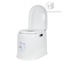 Bô Vệ Sinh Di Động Việt Nhật - Bồn Cầu Di Động Bằng Nhựa Cao Cấp Cho Người Già, Bà Bầu, Bệnh Nhân...