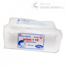 Bông Gòn Y Tế Bảo Thạch Thấm Nước 100g