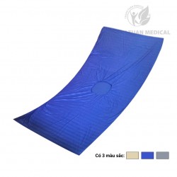 Ga Trải Giường Y Tế Có Lỗ Bô vệ sinh cotton mềm và mát (90cmx1,9m) Phụ kiện giường bệnh