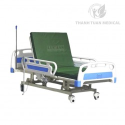 Giường Bệnh Điện 3 Chức Năng Luacss GB-3E New - Nâng Hạ Được Chiều Cao Của Giường Tiện Chăm Sóc