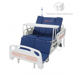 Giường Bệnh Nhân Điện Đa Năng Humed HM-E4 Hàn Quốc - Full Tính Năng
