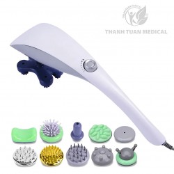 Máy Massage Cầm Tay 11 Đầu Blueidea - Cải Tiến Mới Phù Hợp Với Từng Bộ Phận Trên Cơ Thể