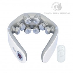 Máy Massage Cổ Xung Điện 8D Nikio NK-131 - Xung Điện Chuyên Sâu Kết Hợp Chườm Ấm Giúp Giảm Đau Nhức
