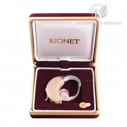 Máy Trợ Thính Rionet HB-23P Nhật Bản - Nghe To rõ với dộ khuếch đại lớn 54dB - Bh 1 Năm