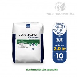 Tã Dán Người Lớn Abena Abri Form Premium M1 – NK Đan Mạch (Gói 10 Miếng)