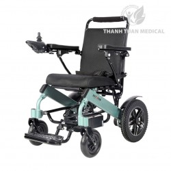 New 2025 - Xe Lăn Điện Lucass XE-612L Thông Minh Gấp Gọn Như Vali Tiêu Chuẩn Mỹ