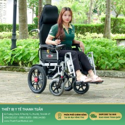 Xe lăn điện ngả nằm Lucass JAZZ-S803 - Tiện lợi nhân đôi